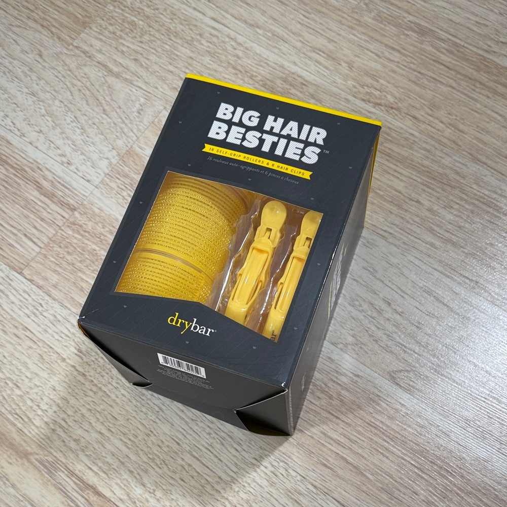 NWB Drybar Yellow Hair Styling Kit